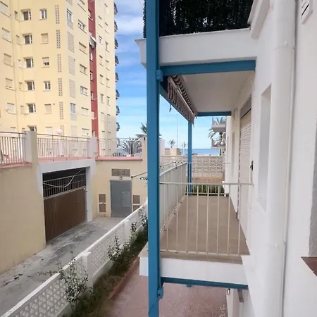 Acogedor Apartamento 1ª Linea Playa Con Vistas Al Mar Playa de Gandia Exterior photo