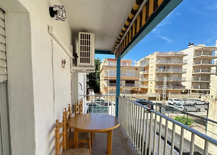 Acogedor Apartamento 1ª Linea Playa Con Vistas Al Mar