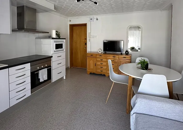 Acogedor Apartamento 1ª Linea Playa Con Vistas Al Mar